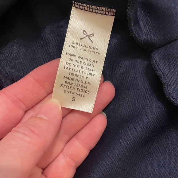 Everly size small blue halter tank - Picture 3 of 3